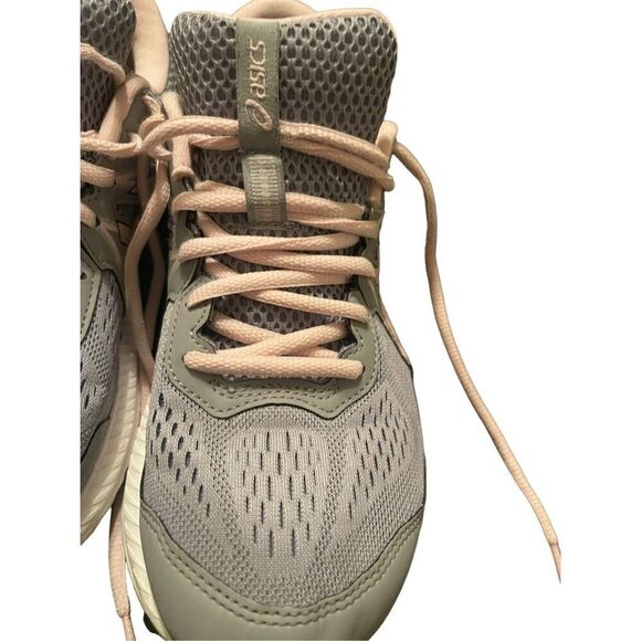 ASICS Women's Pink & Gray Lace-Up Gel Contend 7 Running Shoes Size 9.5 - Picture 8 of 15